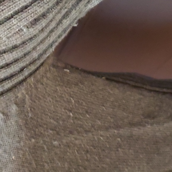 Smartwool hi-low hem ribbed raglan sleeve sweater grey blue crewneck sz small - Picture 7 of 8